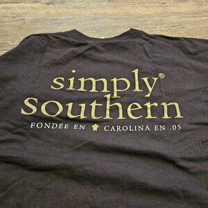 Simply Southern Black Long Sleeve T-shirt